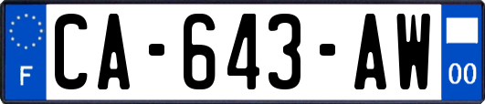 CA-643-AW