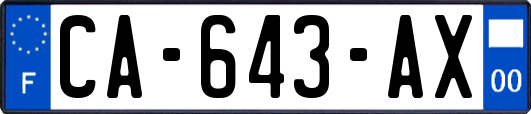 CA-643-AX