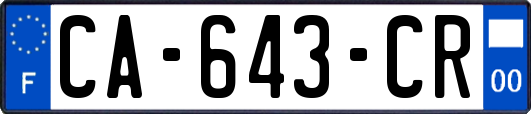 CA-643-CR