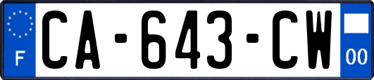 CA-643-CW