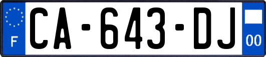 CA-643-DJ