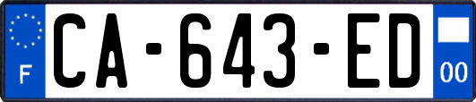 CA-643-ED
