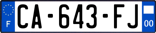 CA-643-FJ