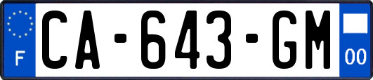 CA-643-GM