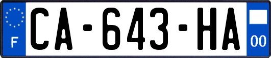 CA-643-HA