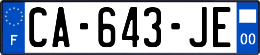 CA-643-JE