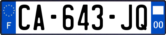 CA-643-JQ