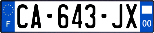 CA-643-JX