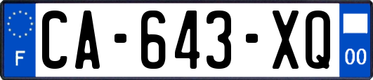 CA-643-XQ