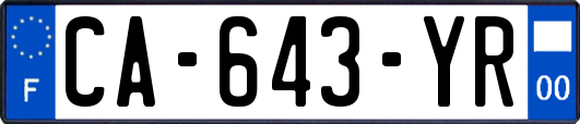 CA-643-YR