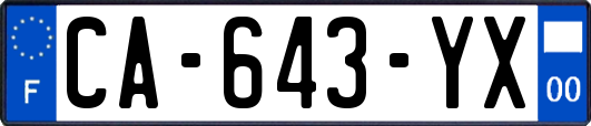 CA-643-YX