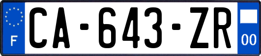 CA-643-ZR