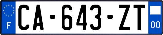 CA-643-ZT