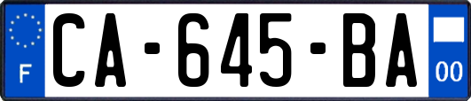 CA-645-BA