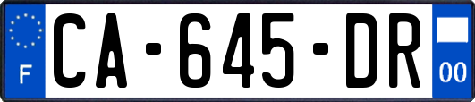 CA-645-DR