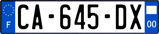 CA-645-DX
