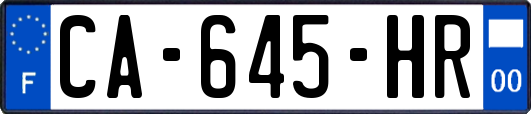 CA-645-HR