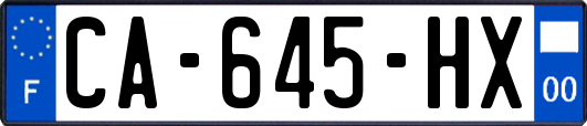 CA-645-HX
