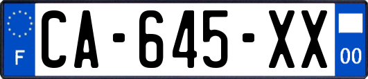 CA-645-XX
