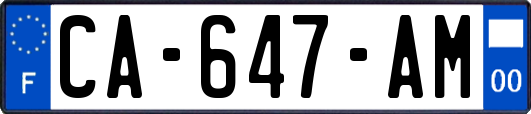 CA-647-AM