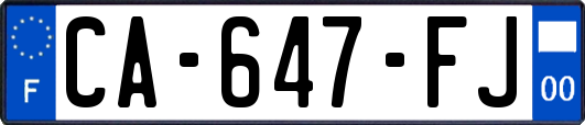 CA-647-FJ