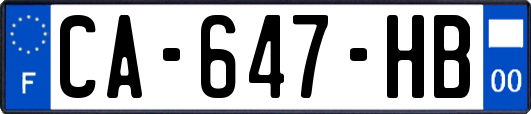 CA-647-HB