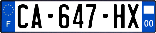 CA-647-HX