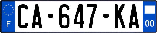 CA-647-KA