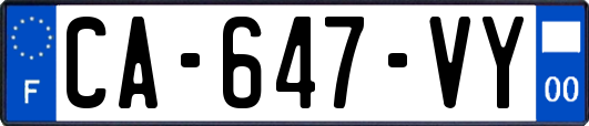 CA-647-VY