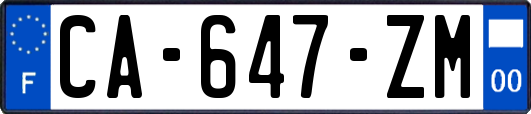 CA-647-ZM