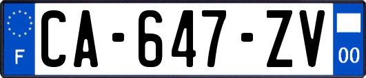 CA-647-ZV