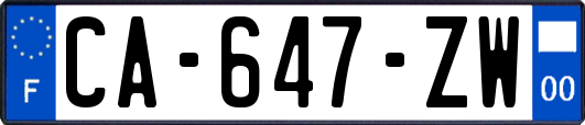 CA-647-ZW