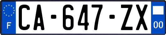 CA-647-ZX