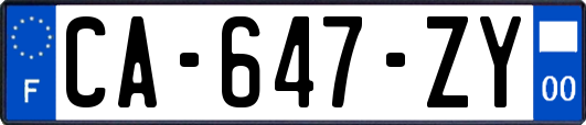 CA-647-ZY