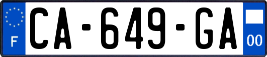 CA-649-GA