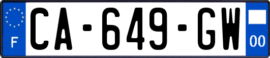 CA-649-GW
