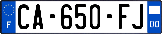 CA-650-FJ
