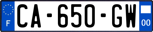 CA-650-GW