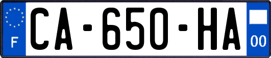 CA-650-HA