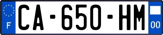 CA-650-HM