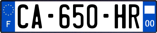 CA-650-HR