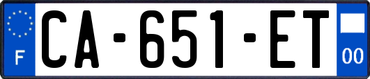 CA-651-ET