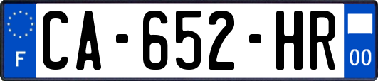 CA-652-HR