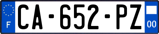 CA-652-PZ