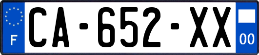 CA-652-XX