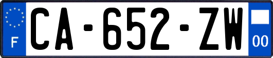 CA-652-ZW