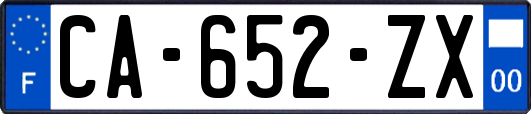 CA-652-ZX