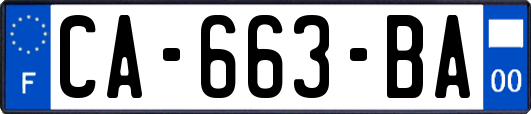 CA-663-BA