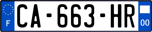 CA-663-HR