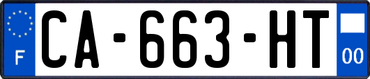 CA-663-HT